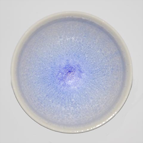 藍染水滴天目型ぐい呑