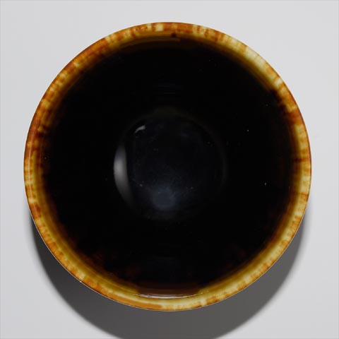 玳皮天目天目型ぐい呑
